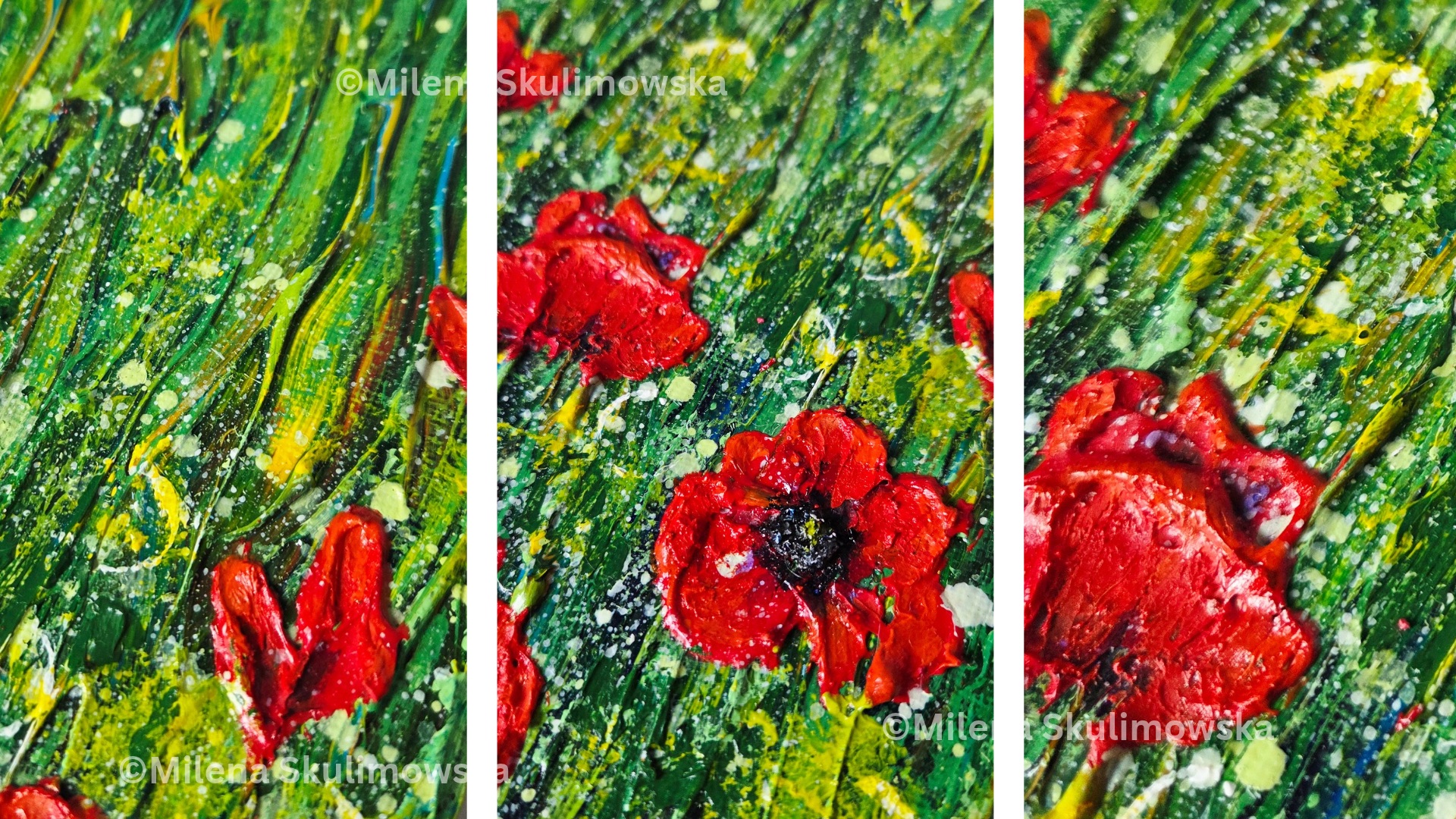 From Inspiration to Creation: A Step-by-Step Guide to Painting Textured Poppies with Acrylics